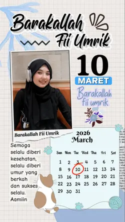 MILAD 10 MARET 2026