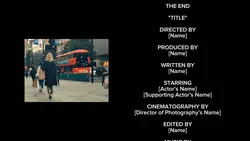 end credits