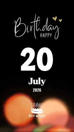 Brithday 20July2026