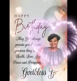 God Bless You Birthd