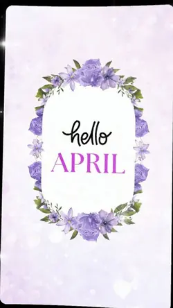 WELCOME APRIL 2026