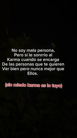 Bendito karma 