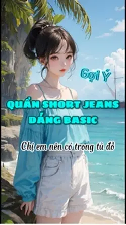 Quần short jeans