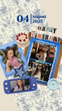 BIRTHDAY 04 AUGUST