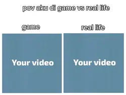 game vs real life 