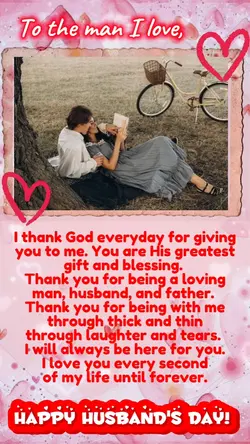 To the man I love