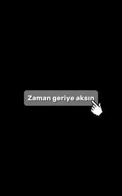 Zaman geriye aksın