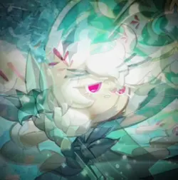 white lily cookie :0