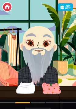 Lady = old man 