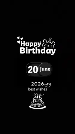 hbd 20 june 2026
