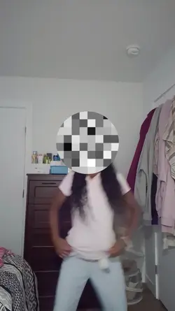Grabbing on my shirt