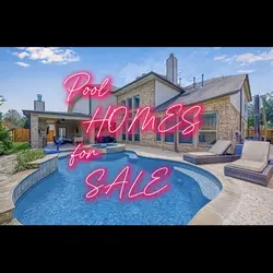 Pool home for sale
