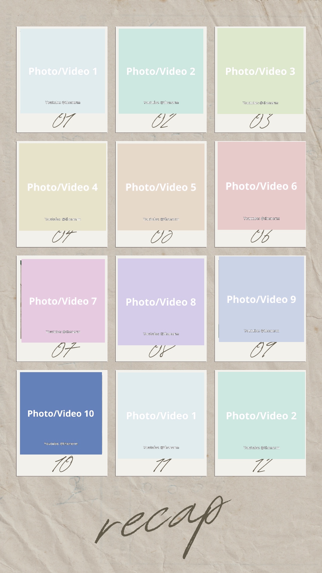 capcut template cover