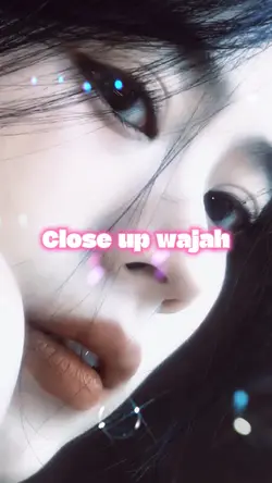 Close up wajah