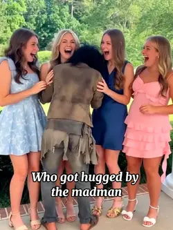 Hugged by the Madman