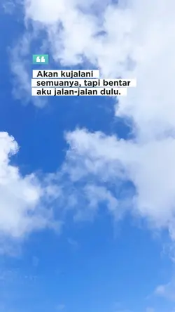 Jalan jalan dulu