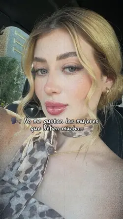 Yo bebo mucho