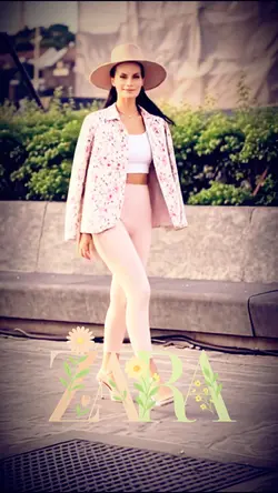 AI Zara Spring Model