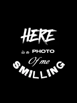 PHOTO OF ME SMILING