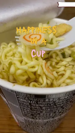 Cup noodles