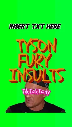 Tyson Fury insults