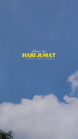 Jumat 1 Rabiul Awal