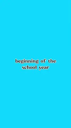End of the year 