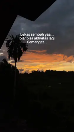 Lekas sembuh yaa 