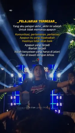 pelajaran terbesar 