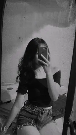 black and white