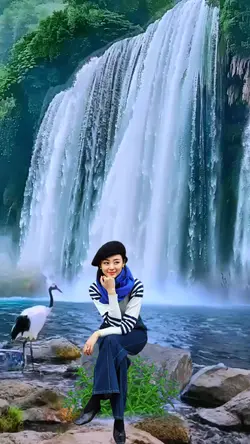 Waterfall scenery