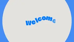 Welcome Blue ver2
