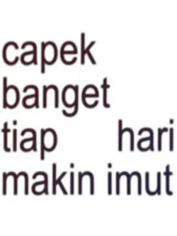 stiker imup