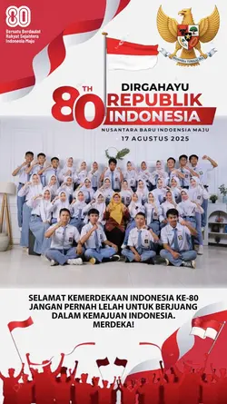 DIRGAHAYU RI KE-80