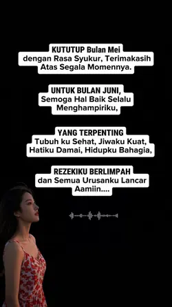 Akhir bulan mei 