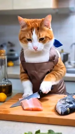 Funny Cat Ai video 