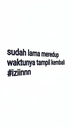 SUDAH LAMA MEREDUP