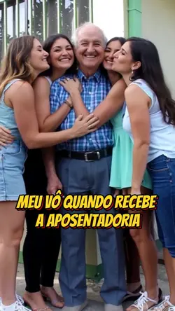 Meu vô quando recebe