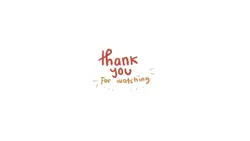 Thank You / Closing