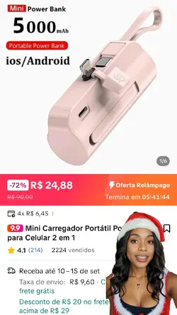 Mini Carregador
