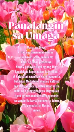 Panalangin sa Umaga 