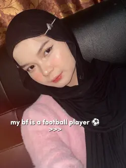 my bf is a football 