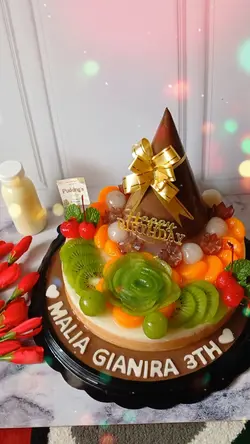 birthday pudding 
