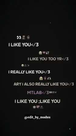 i really like you