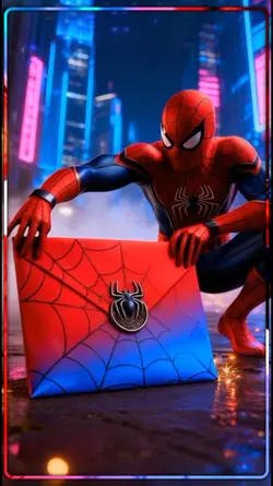 Spiderman invitation