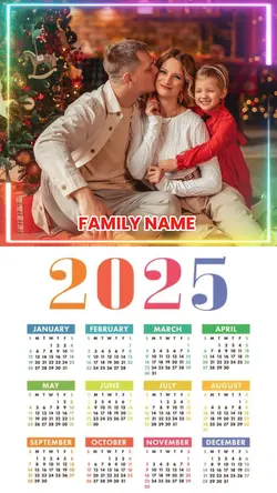 Family Calendar 2025