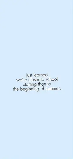 Back to school😔