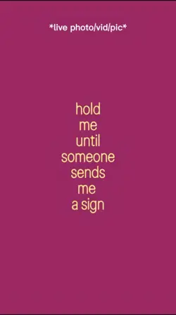 Hold Me Until