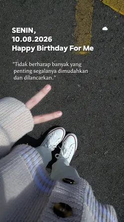 HBD TO ME