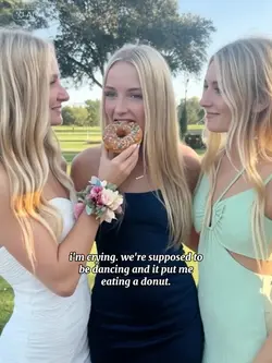 Who eat a donut